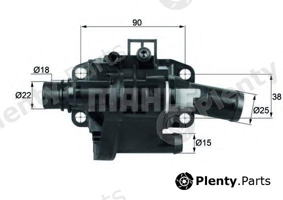  MAHLE ORIGINAL part TH4183 Thermostat, coolant