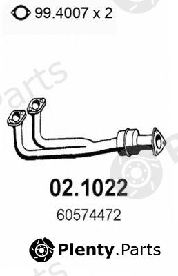  ASSO part 02.1022 (021022) Exhaust Pipe