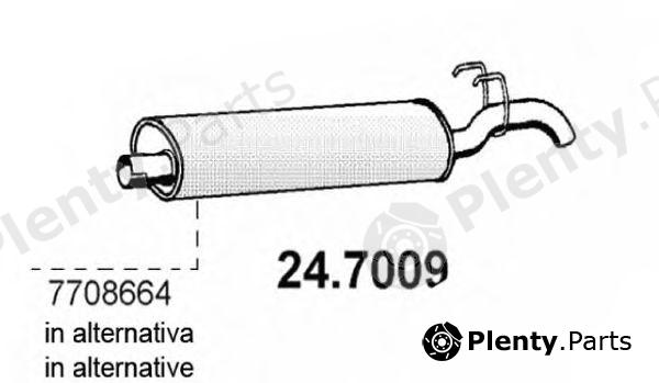  ASSO part 24.7009 (247009) End Silencer