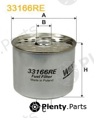  WIX FILTERS part 33166RE Fuel filter
