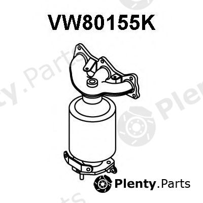  VENEPORTE part VW80155K Manifold Catalytic Converter