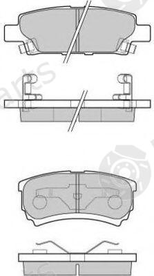  FREMAX part FBP-1670 (FBP1670) Brake Pad Set, disc brake