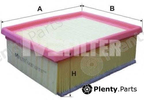  MFILTER part K432 Air Filter