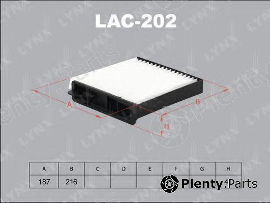  LYNXauto part LAC202 Filter, interior air