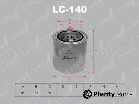  LYNXauto part LC140 Oil Filter