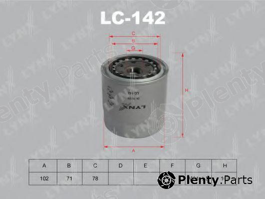  LYNXauto part LC142 Oil Filter