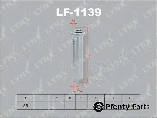  LYNXauto part LF1139 Fuel filter