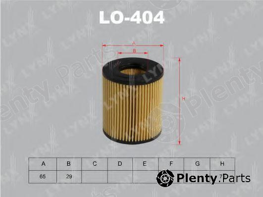  LYNXauto part LO404 Oil Filter