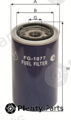  GOODWILL part FG1077 Fuel filter