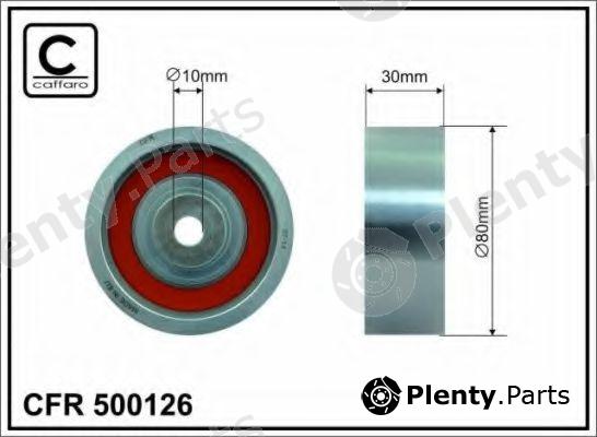  CAFFARO part 500126 Deflection/Guide Pulley, timing belt