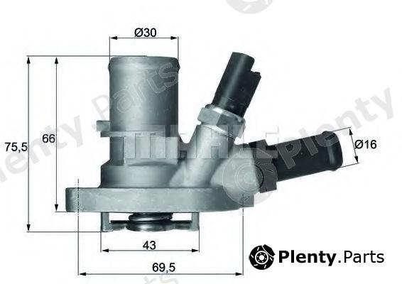  BEHR part TI14988 Thermostat, coolant