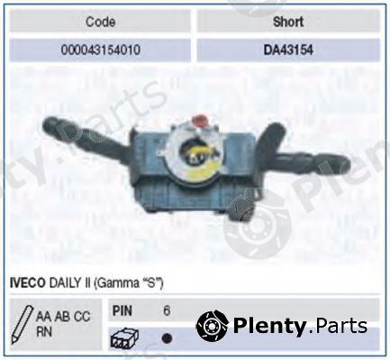  MAGNETI MARELLI part DA43154 Steering Column Switch