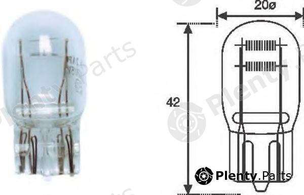  MAGNETI MARELLI part 002052000000 Bulb, tail light; Bulb