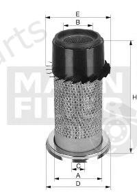  MANN-FILTER part C16340 Air Filter