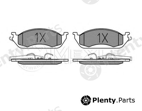  MEYLE part 0252319317/W (0252319317W) Brake Pad Set, disc brake