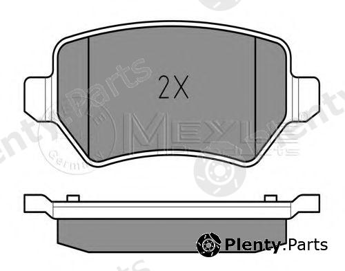  MEYLE part 0252341715/W (0252341715W) Brake Pad Set, disc brake