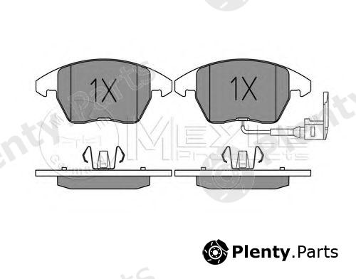  MEYLE part 0252358720/W (0252358720W) Brake Pad Set, disc brake
