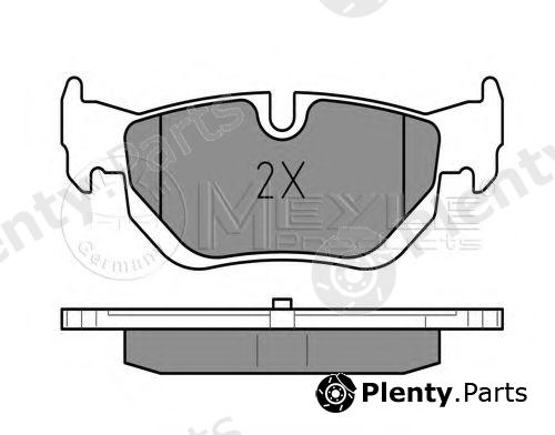  MEYLE part 0252392617 Brake Pad Set, disc brake