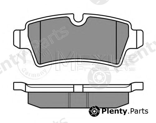  MEYLE part 0252428917 Brake Pad Set, disc brake