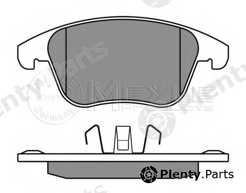  MEYLE part 0252455719 Brake Pad Set, disc brake