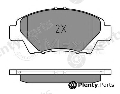  MEYLE part 0252497915/W (0252497915W) Brake Pad Set, disc brake
