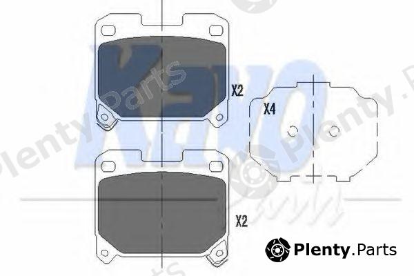  KAVO PARTS part KBP9063 Brake Pad Set, disc brake