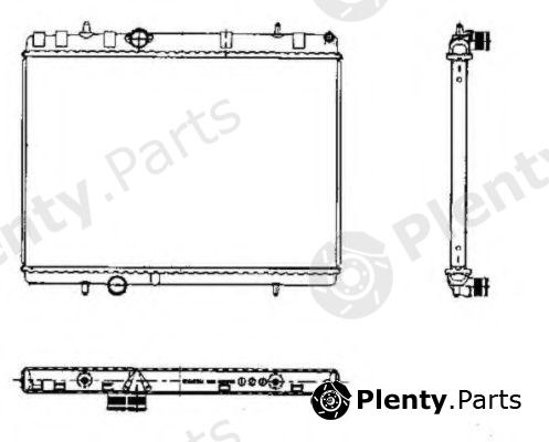  NRF part 50435 Radiator, engine cooling