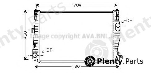  AVA QUALITY COOLING part ALA2101 Radiator, engine cooling