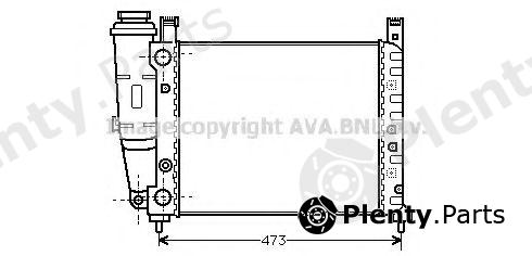 AVA QUALITY COOLING part FT2047 Radiator, engine cooling