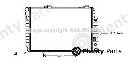 AVA QUALITY COOLING part MS2146 Radiator, engine cooling