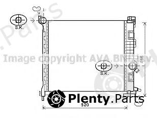  AVA QUALITY COOLING part OL2561 Radiator, engine cooling