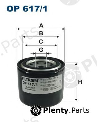  FILTRON part OP617/1 (OP6171) Oil Filter