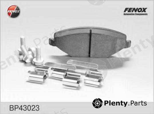  FENOX part BP43023 Brake Pad Set, disc brake