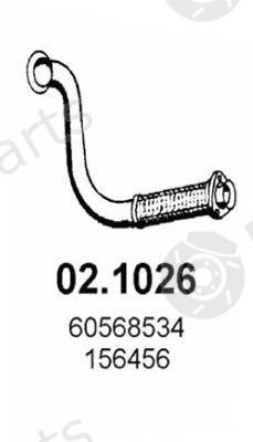  ASSO part 02.1026 (021026) Exhaust Pipe