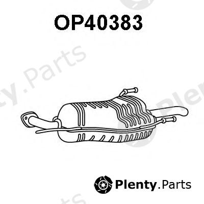  VENEPORTE part OP40383 End Silencer