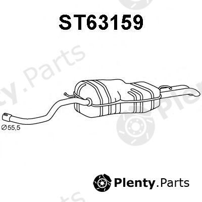  VENEPORTE part ST63159 End Silencer