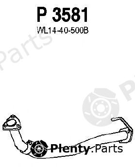  FENNO part P3581 Exhaust Pipe