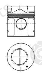  KOLBENSCHMIDT part 94333600 Piston