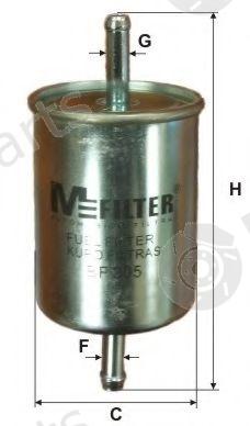  MFILTER part BF305 Fuel filter
