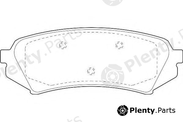  WAGNER part WBP23539A Brake Pad Set, disc brake
