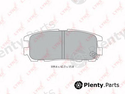  LYNXauto part BD-3803 (BD3803) Brake Pad Set, disc brake