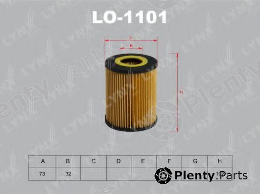  LYNXauto part LO1101 Oil Filter