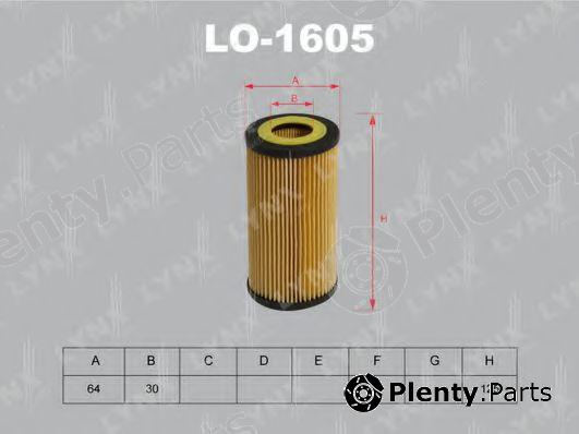  LYNXauto part LO1605 Oil Filter