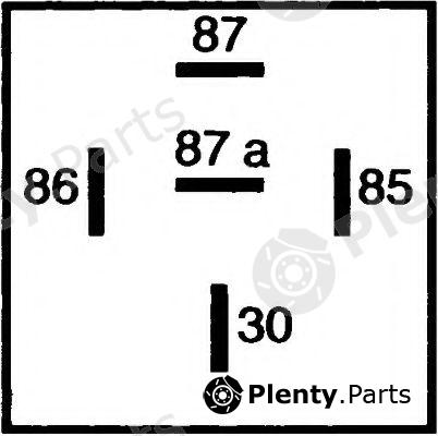  HELLA part 4RD933332-261 (4RD933332261) Relay, main current