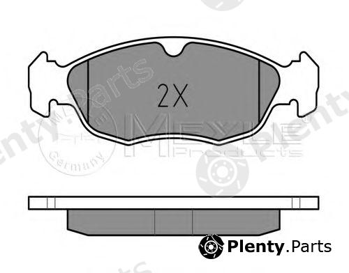  MEYLE part 0252182717 Brake Pad Set, disc brake