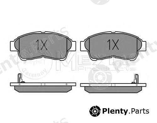  MEYLE part 0252160117/W (0252160117W) Brake Pad Set, disc brake