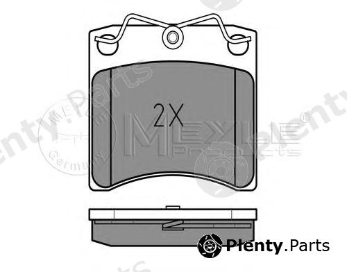  MEYLE part 0252163517 Brake Pad Set, disc brake