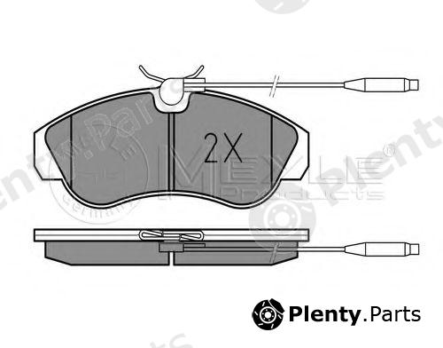  MEYLE part 0252179919/W (0252179919W) Brake Pad Set, disc brake