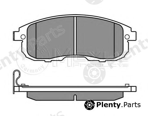  MEYLE part 0252428016/W (0252428016W) Brake Pad Set, disc brake