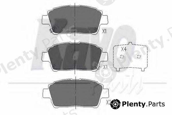  KAVO PARTS part KBP-9009 (KBP9009) Brake Pad Set, disc brake